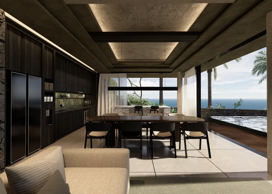 Kitchen and dining · The Four