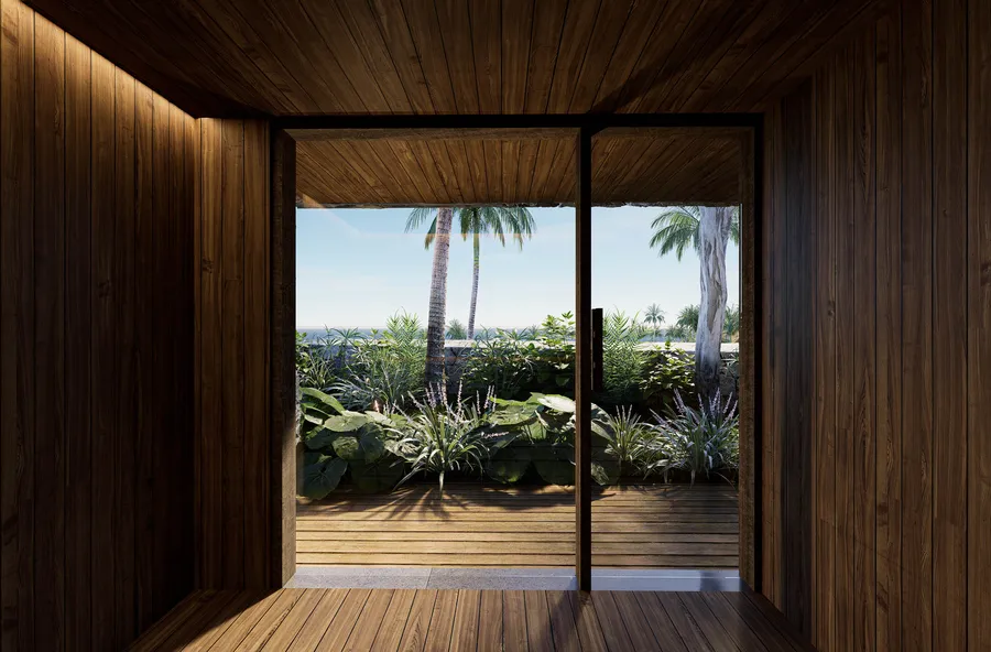 Private sauna · The Six